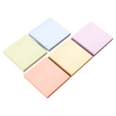 하이어데코 점착 메모지 5종 x 100p x 2개 세트 76 x 76mm, 블루, 그린, 핑크, 오렌지, 퍼플, 1세트 문구/오피스/학용품/수업준비 반품 최저가 6,350원
