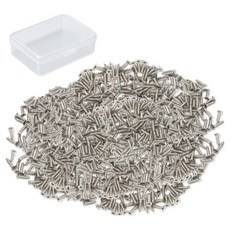 OON 접시머리 탄소강 니켈 도금 십자 나사 실버 800p, 1개 홈인테리어/공구/철물/DIY 반품 최저가 4,400원