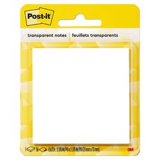 포스트잇 노트 73 x 73 mm, 투명, 36매, 1개 문구/오피스/학용품/수업준비 반품 최저가 1,900원