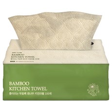 한예지 키스해링 대나무 뽑아쓰는 키친타올, 100개입, 1개 주방용품/일회용품/종이컵 반품 최저가 1,040원