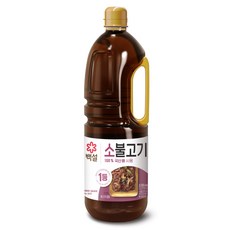 백설 소불고기양념, 2.05kg, 1개 식품/장/소스/드레싱/식초 반품 최저가 8,430원