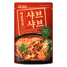 샘표 매콤칼칼 샤브샤브 육수, 200g, 1개 식품/장/소스/드레싱/식초 반품 최저가 3,230원