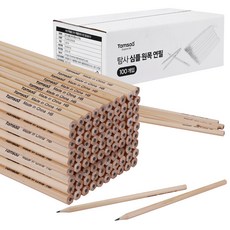 탐사 심플 원목 연필 100개입, 원목색, 1개 문구/오피스/필기류 반품 최저가 6,090원