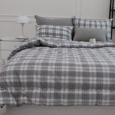 보몽드 국내제조 면30수 선염 사계절 차렵이불 아이비체크 홈인테리어/침구 반품 최저가 33,110원