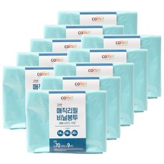 코멧 250시리즈 매직 리필 무향 비닐봉투, 21L, 10개 홈인테리어/청소/세탁용품 반품 최저가 7,530원