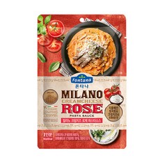 폰타나 밀라노 크림치즈 로제 파스타 소스, 150g, 1개 식품/장/소스/드레싱/식초 반품 최저가 2,000원