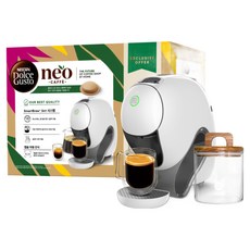 돌체구스토 네오 카페 캡슐 커피머신 + 캡슐 디스펜서 번들팩 세트, 9782-A, 클레이 화이트(커피머신) 가전디지털/주방가전 반품 최저가 104,960원