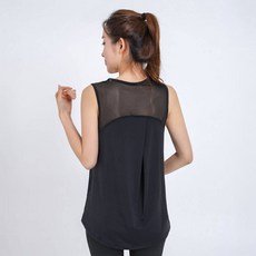 arua 여성용 루즈핏 요가 필라테스 나시 티셔츠 스포츠/레저/여성스포츠의류 반품 최저가 8,740원