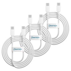 팬택 C타입-C타입 데이터 전송 초고속 충전 케이블 45W, 3개, 화이트, 2m 가전디지털/휴대폰 액세서리 반품 최저가 5,870원