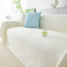 테이아 부드러운 다용도 커버 타월 감성 소파커버, 아이보리, 1개 홈인테리어/소파패드/커버 반품 최저가 24,190원