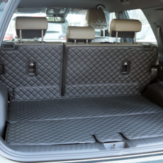 엔젤카매트 등받이포함 리얼핏 차박 가죽 퀼팅 트렁크매트, 블랙 + 블랙, 토레스 EVX 자동차용품/인테리어 반품 최저가 32,600원