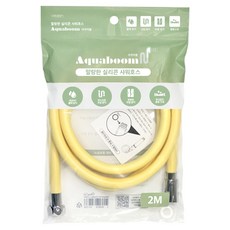 영스타 나무이야기 아쿠아붐 말랑한 실리콘 샤워호스, 옐로우, 2m 생활용품/공구/철물/DIY 반품 최저가 6,800원