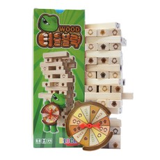 터틀블럭 우드 보드게임, 혼합색상, 1개 완구/취미/보드게임 반품 최저가 10,700원