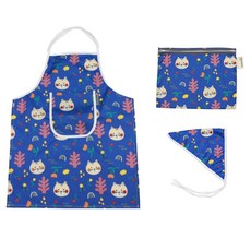 베베슈에뜨 아동용 패턴 앞치마 + 두건 + 방수 파우치 세트 문구/오피스/미술/화방용품 반품 최저가 17,700원