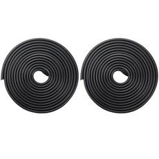 블럭마트 차량용 몰딩 도어엣지가드 블랙 2p, 도어 자동차용품/익스테리어 반품 최저가 7,370원