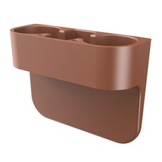 블럭마트 차량용 멀티 사이드 컵홀더, 1개, 브라운 자동차용품/인테리어 반품 최저가 3,200원