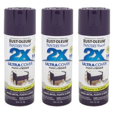 러스트올럼 울트라커버 2X 유광 340g x 3p, 퍼플, 3개 홈인테리어/공구/철물/DIY 반품 최저가 8,910원