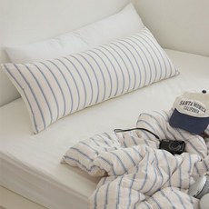 쉬즈홈 순면 바디필로우 일자형 솜포함, 버터슈 네이비 홈인테리어/FW 침구샵 반품 최저가 16,290원