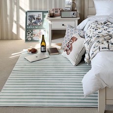 러움 올리브스트라이프 소프티 발수 워셔블 방수 먼지없는 단모 대형 러그 홈인테리어/카페트/쿠션 반품 최저가 63,990원