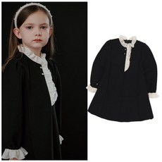 빈 배색 러플 원피스 BZ54OP03BK 출산/유아동/유아동패션 반품 최저가 78,340원