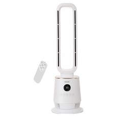 한경희생활과학 날개없는 타워형 무드등 온풍기 + 리모컨 세트, GF-FN5100, 화이트 가전디지털/계절가전 반품 최저가 70,790원