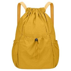 아메리칸로드 심플 조임버튼 가벼운 등산백팩 HR2349, 옐로우 스포츠/레저/등산/아웃도어 반품 최저가 11,570원