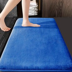 골드팡 미끄럼 방지 욕실 러그, 블루 홈인테리어/카페트/쿠션 반품 최저가 8,590원