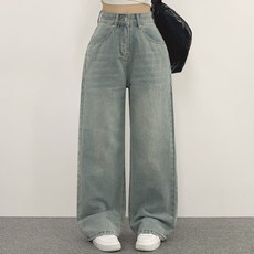 위드후이린 여성용 롱/숏 기장 무드핏 일자 와이드 빈티지 워싱 데님 청바지 패션의류/잡화/여성패션 반품 최저가 19,900원