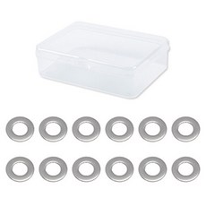 OON 스텐 평와샤 투명케이스 12p, 1개 홈인테리어/공구/철물/DIY 반품 최저가 4,900원