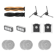 드리미 L40s Pro Ultra 엉킴방지 브러시 2종 + 사이드 브러시 2p + 물걸레 패드 6p + 더스트 박스 필터 2p + 더스트백 2p 액세서리 키트 세트, 1세트 가전디지털/청소기 반품 최저가 71,200원