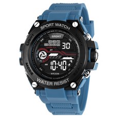 소요상회 전자 방수 야광 다기능 스포츠 시계, 블루, 1개 스포츠/레저/스포츠잡화 반품 최저가 7,350원