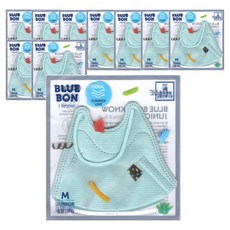 블루본 아이노우 썸머라인 컬러마스크 중형 주니어용, 10개입, 1개, 민트 헬스/건강식품/건강/의료용품 반품 최저가 6,000원