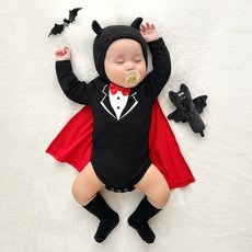 이키 신생아용 할로윈 드라큘라 바디슈트 + 모자 + 박쥐 딸랑이 세트 완구/취미/역할놀이 반품 최저가 32,260원