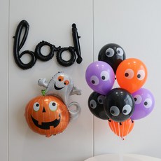 피앤비유니티 할로윈 BOO 03 호박유령 풍선세트, 혼합색상, 1세트 문구/오피스/파티/이벤트 반품 최저가 4,970원