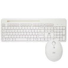쓰리엠 스마트폰거치 무소음 무선키보드마우스세트, MK350, 화이트, 일반형 가전디지털/키보드/마우스 반품 최저가 20,200원
