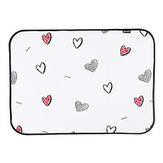 아가똥 프리미엄 방수패드, 하트, 1개 생활용품/기저귀매트 반품 최저가 7,420원