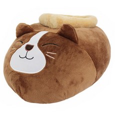 애니나라 캐릭터 발방한 빅쿠션, 준(브라운) 홈인테리어/쿠션/방석 반품 최저가 10,760원