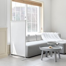 까사마루 심플 스탠드형 가림막 파티션 700 x 1200 mm, 화이트 홈인테리어/가구 반품 최저가 25,420원