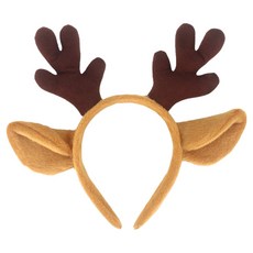 파티짱 루돌프 머리띠, 갈색뿔, 1개 완구/취미/역할놀이 반품 최저가 2,590원