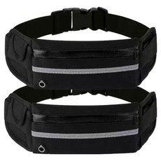 하이제이비 초경량 러닝벨트 힙색, 블랙, 2개 스포츠/레저/스포츠잡화 반품 최저가 4,340원
