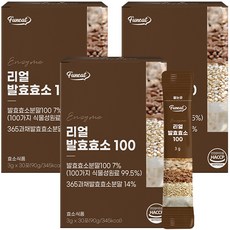 퍼니트 리얼 발효 효소 100 30포, 90g, 3개 헬스_건강식품/다이어트/이너뷰티 반품 최저가 21,230원