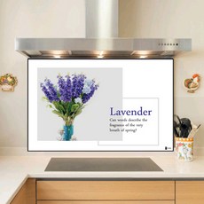 키센주방아트보드 로맨틱라벤더 680 x 650 mm, 화이트, 1개 홈인테리어/셀프인테리어 반품 최저가 65,230원