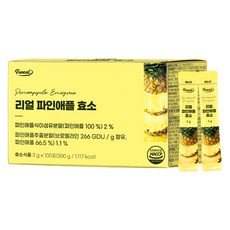 퍼니트 리얼 파인애플 효소 100p, 3g, 1개 헬스/건강식품/건강식품 반품 최저가 33,900원