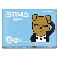 크리넥스 휴대용 티슈, 50매, 1개 생활용품/화장지/물티슈 반품 최저가 590원