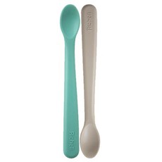 릿첼 실리콘 컬러 이유식스푼 2P세트(SS) 보관 케이스 포함 택1, 그린S+브라운S, 1개 주방용품/수저/커트러리 반품 최저가 11,620원