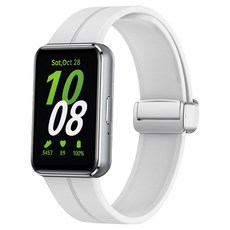 워치스탠다드 D버클 마그네틱 실리콘 스트랩, 화이트, 1개 가전디지털/스마트워치/밴드 반품 최저가 7,030원