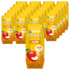 파스퇴르 유기농주스, 125ml, 24개 가전디지털/주방가전 반품 최저가 15,560원