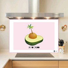 키센주방아트보드 아보카도 타일 800 x 500 mm, 핑크, 1개 홈인테리어/셀프인테리어 반품 최저가 63,450원