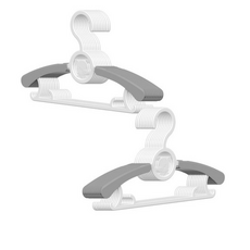 리벤스 곰돌이 길이조절 유아 옷걸이, 혼합색상, 20개 홈인테리어/유아동가구 반품 최저가 7,320원