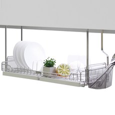 에넥스 식기건조대 싱크선반 600, 1단, 크롬 광택 + 아이보리, 1개 주방용품/주방수납/정리 반품 최저가 32,740원